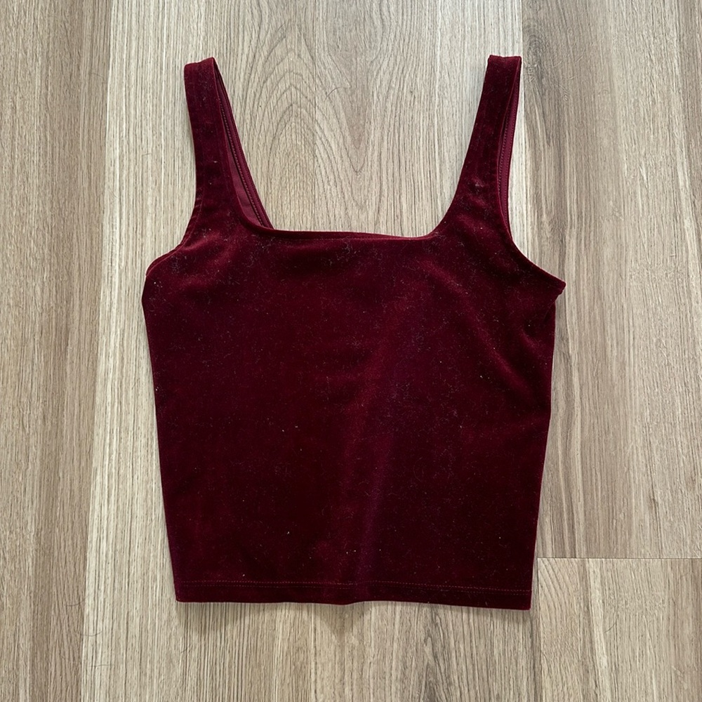 Express Velvet Tank Top
